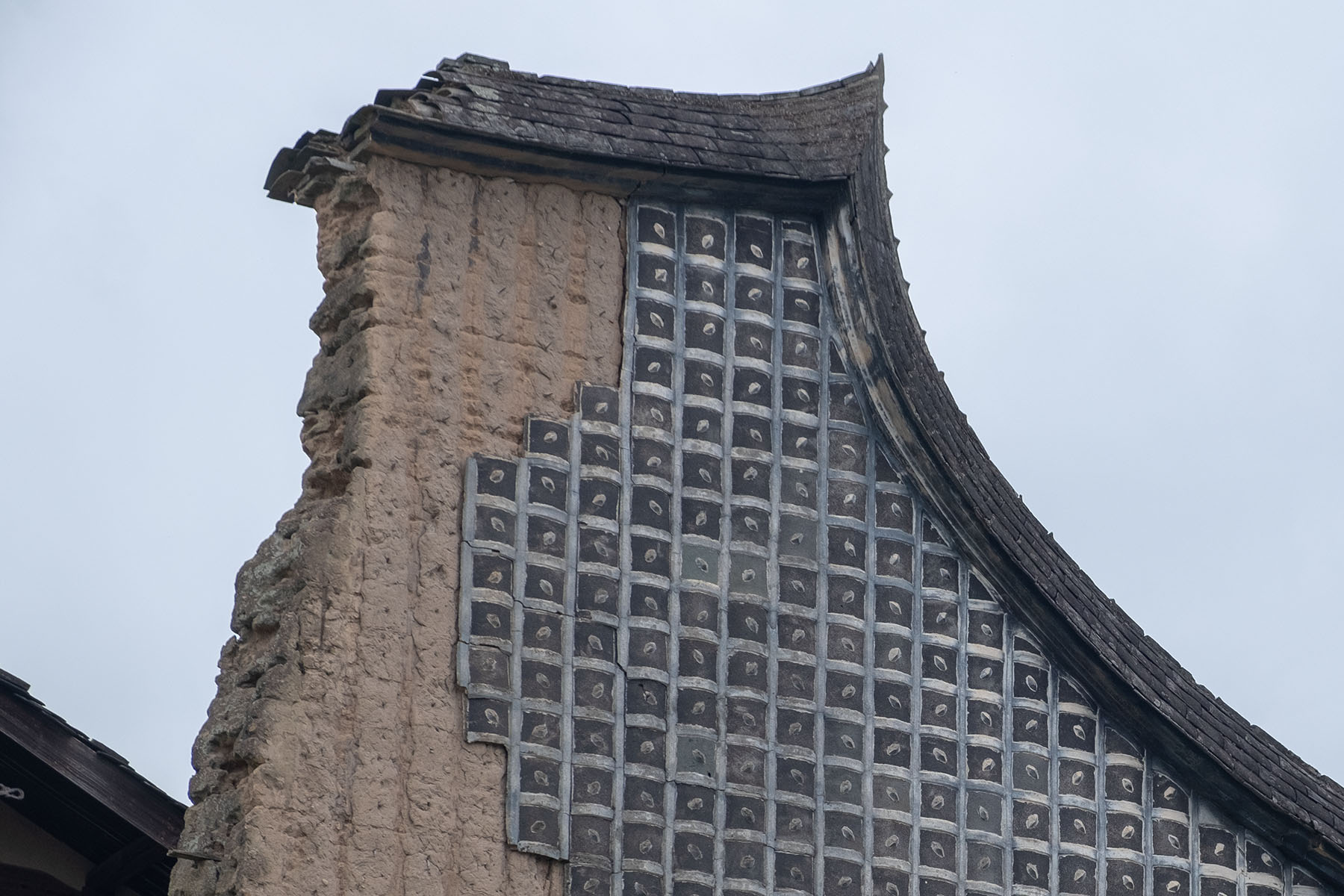 Altes Fassade in Songkou in Fujian, China