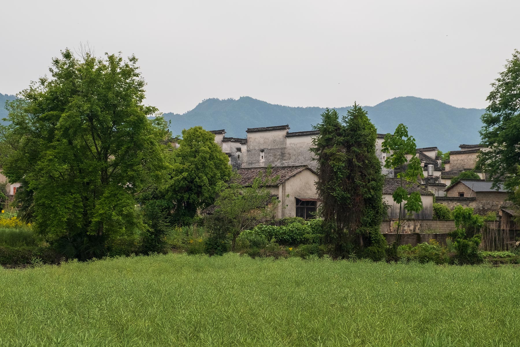 Blick auf Nanping in Anhui, China