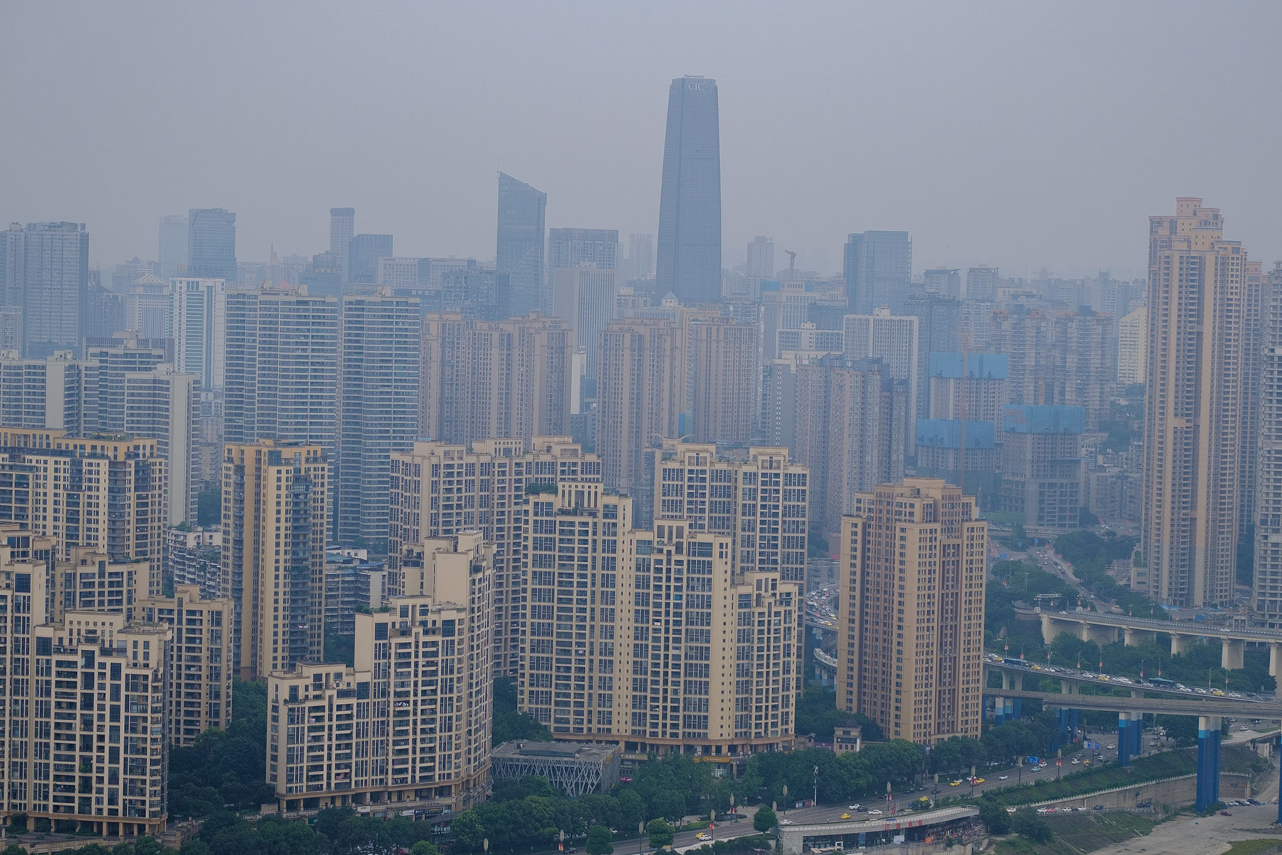 Hochhäuser in Chongqing