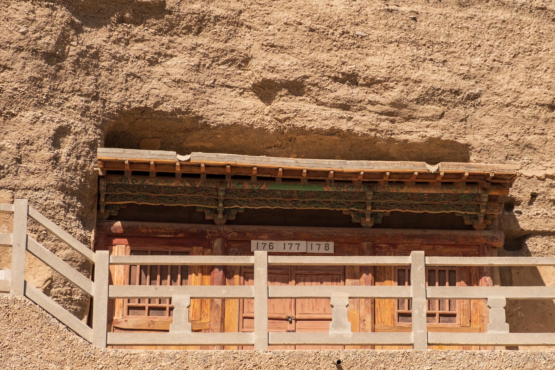 Mogao Höhlen in Gansu in China