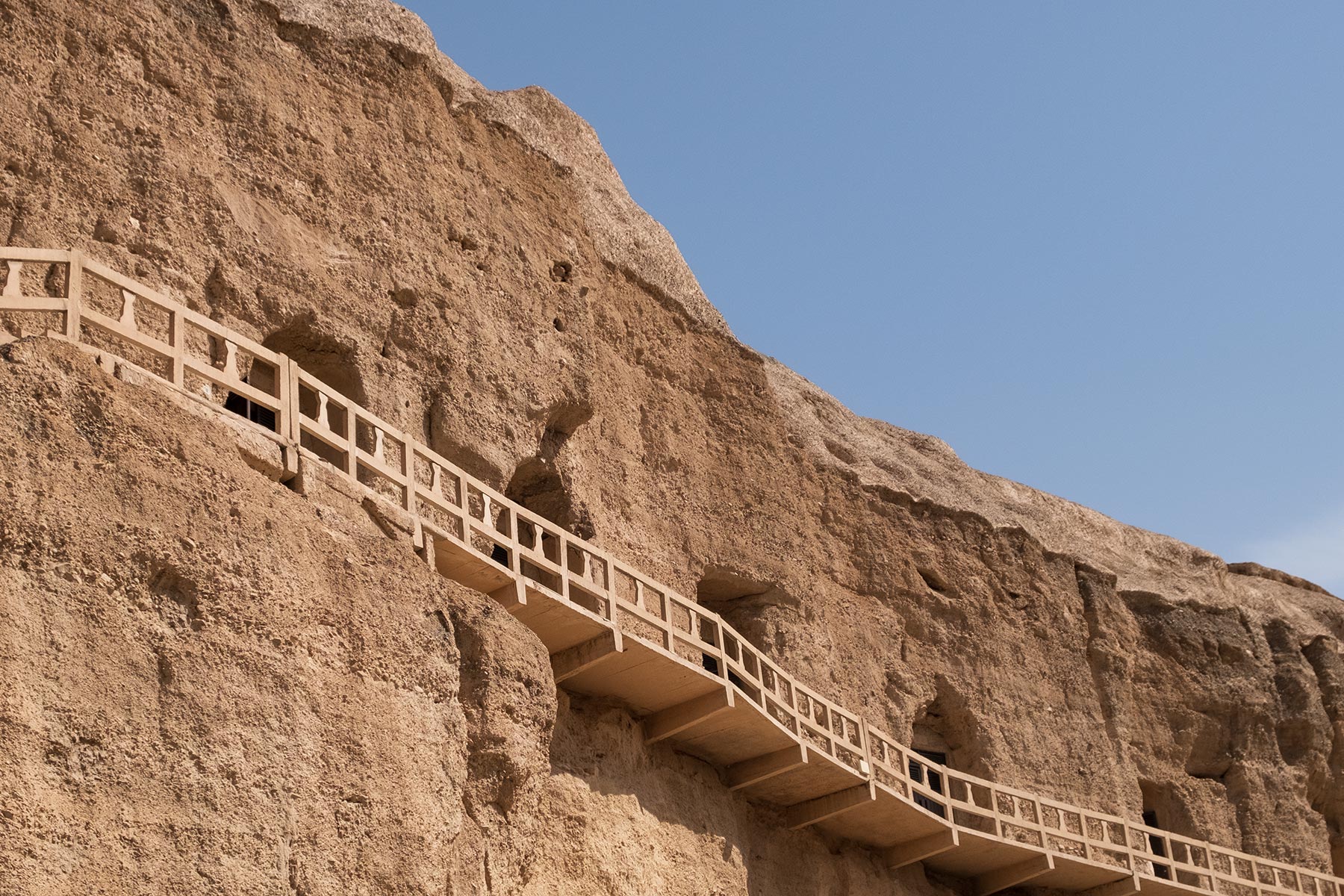 Yulin Grotten in Gansu in China