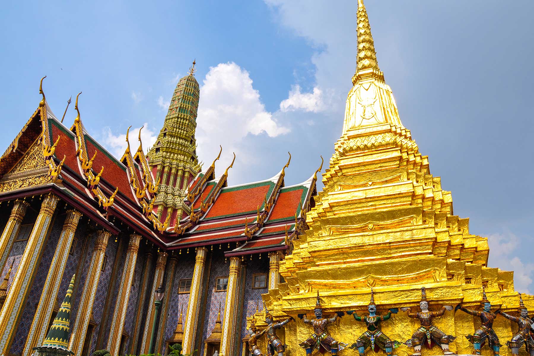 Wat Phra Kaew & Grand Palace in Bangkok, Thailand